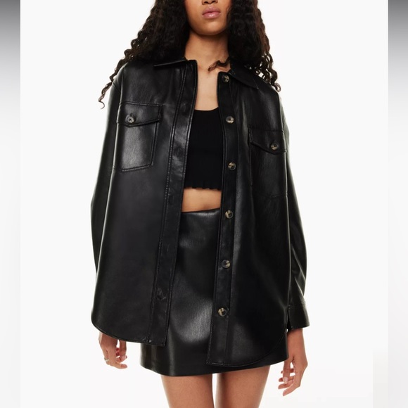 Wilfred The Ganna Vegan Leather Jacket - Picture 2 of 7